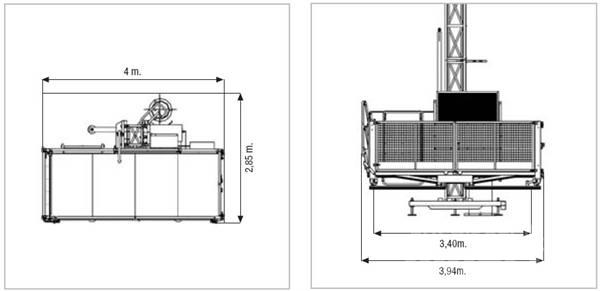 Camac ECP-1500 Podnośniki masztowe
