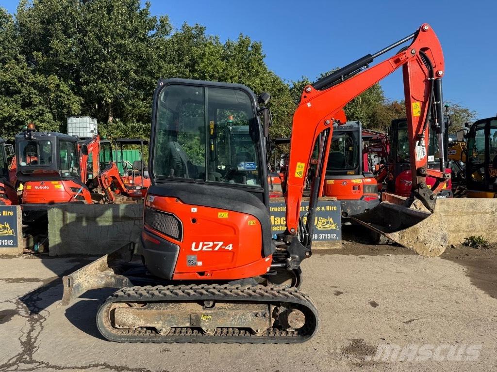 Kubota U 27-4 Minikoparki