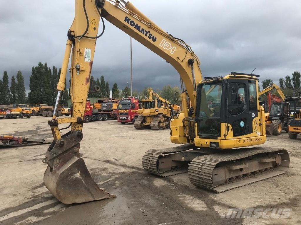 Komatsu PC 138 US-8 Koparki gąsienicowe