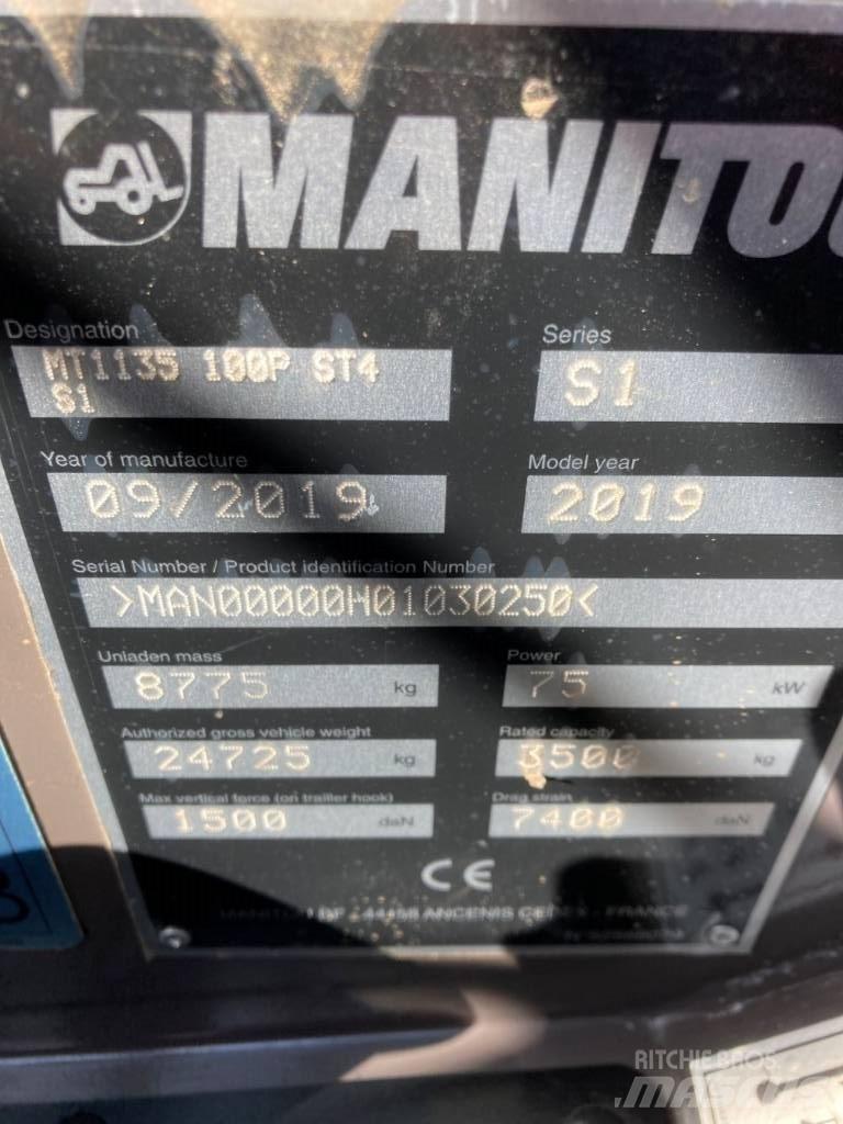 Manitou MT 1135 Ładowarki teleskopowe