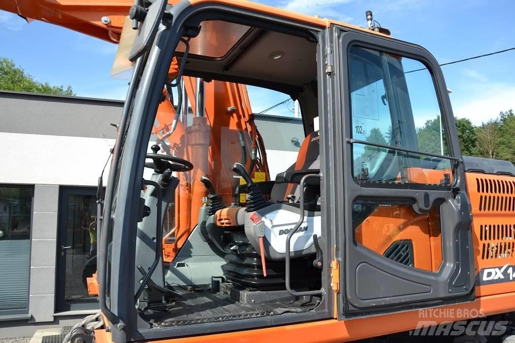 Doosan DX 140 W Koparki kołowe