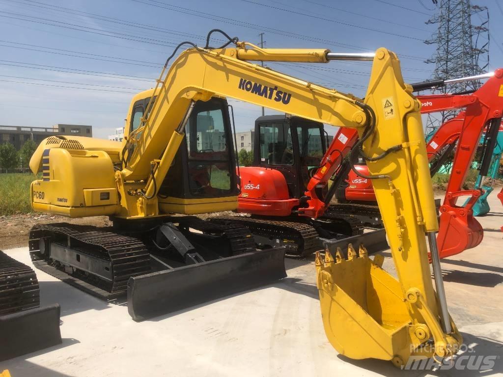 Komatsu PC 60 Koparki gąsienicowe