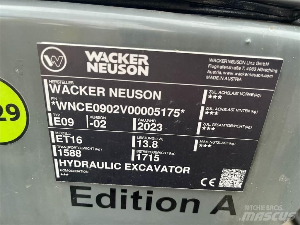 Wacker ET 16 Minikoparki