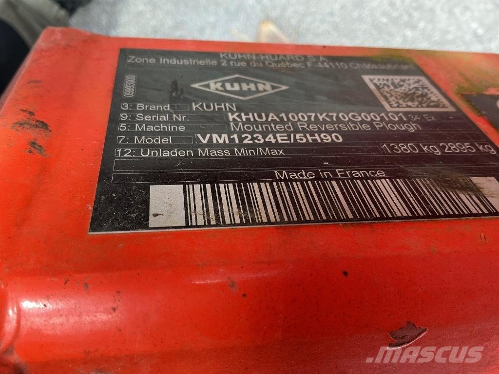 Kuhn Vari-Master 123 Pługi obrotowe