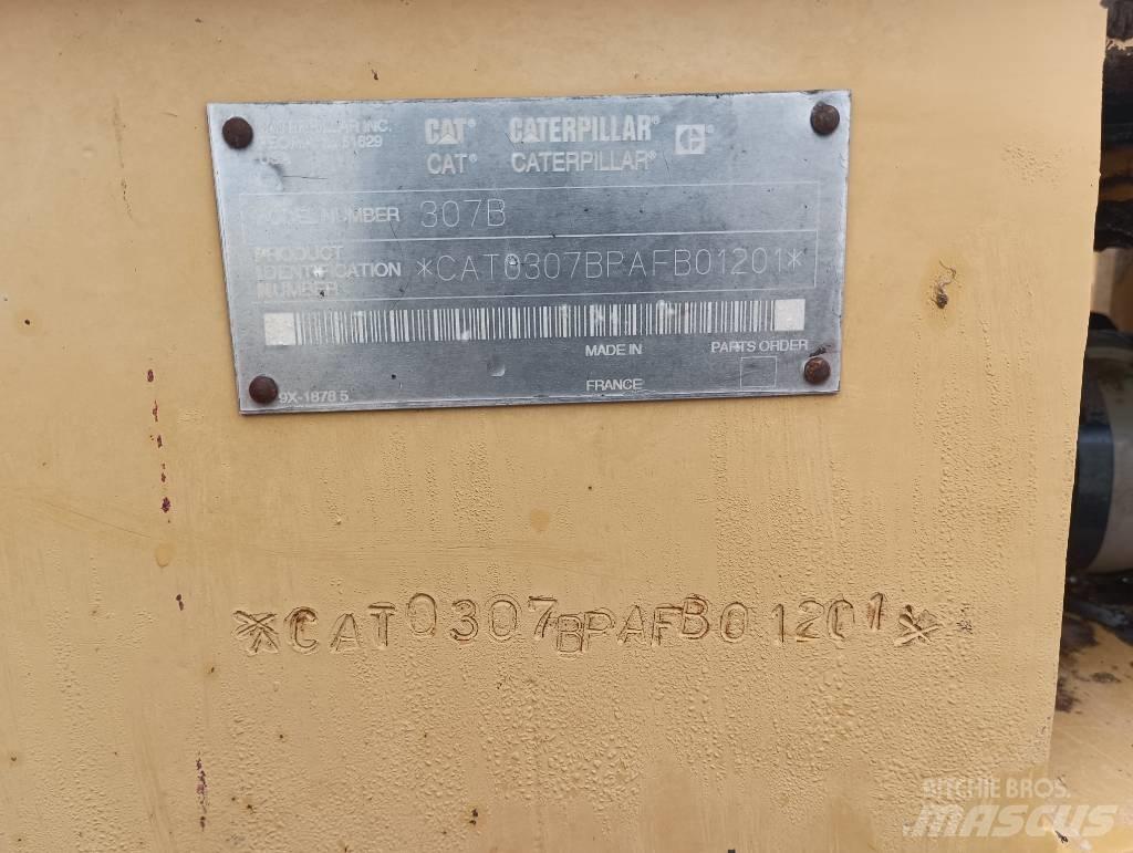 CAT 307 B Midikoparki  7t - 12t