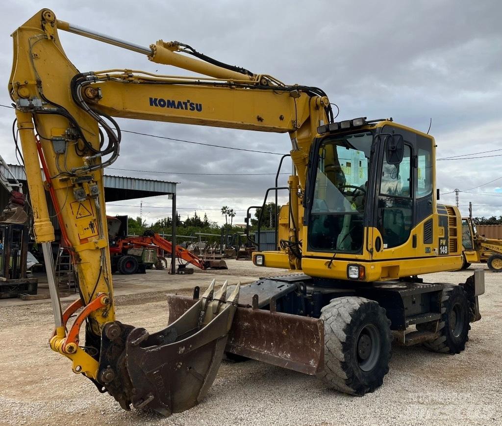 Komatsu PW148-8 Koparki kołowe