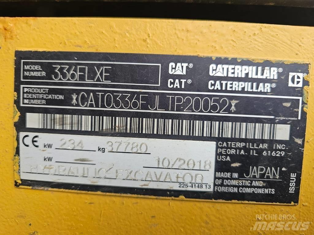 CAT 336 F L Koparki gąsienicowe