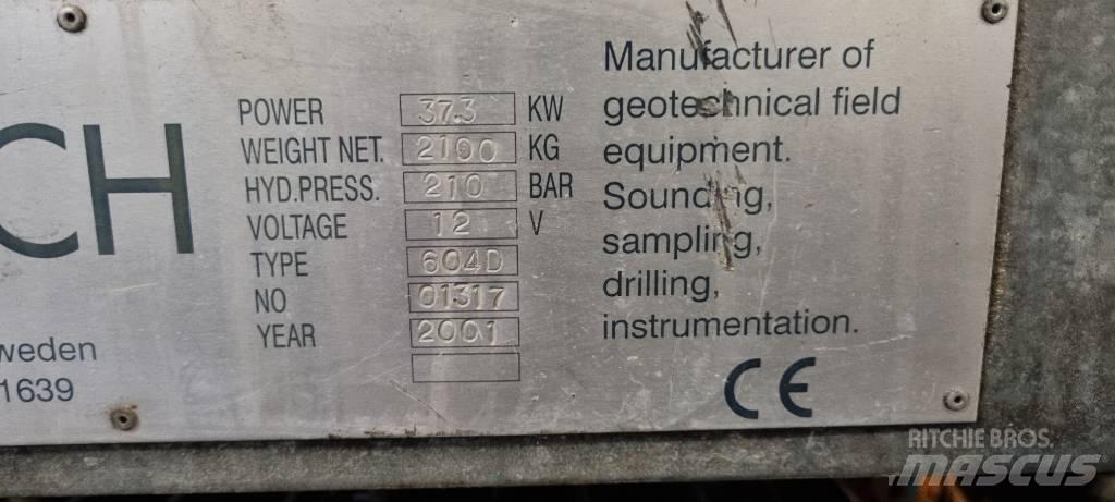  Geotech 604D Pozostałe wiertnice