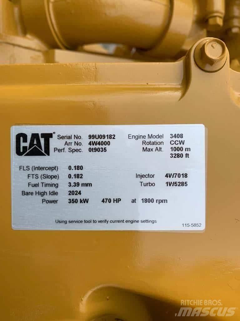 CAT 3408 DITA Morskie jednostki silnikowe