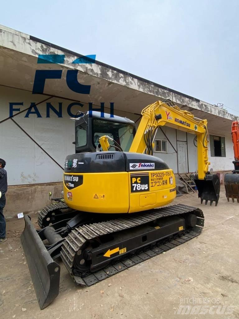 Komatsu 78US Minikoparki