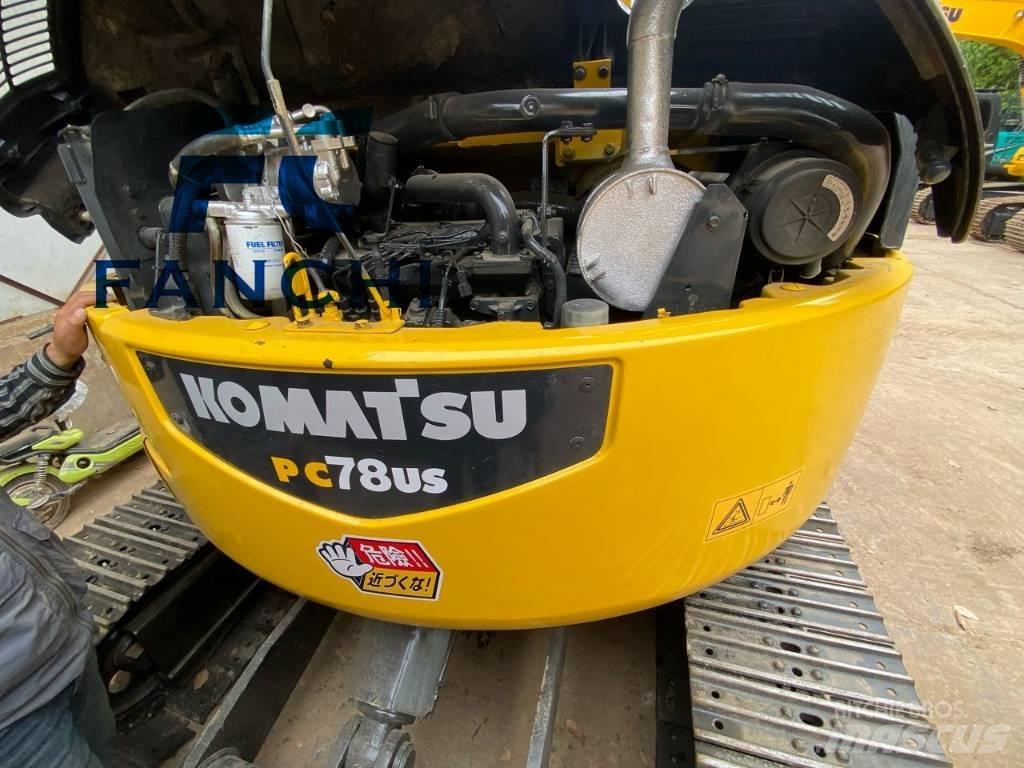 Komatsu 78US Minikoparki