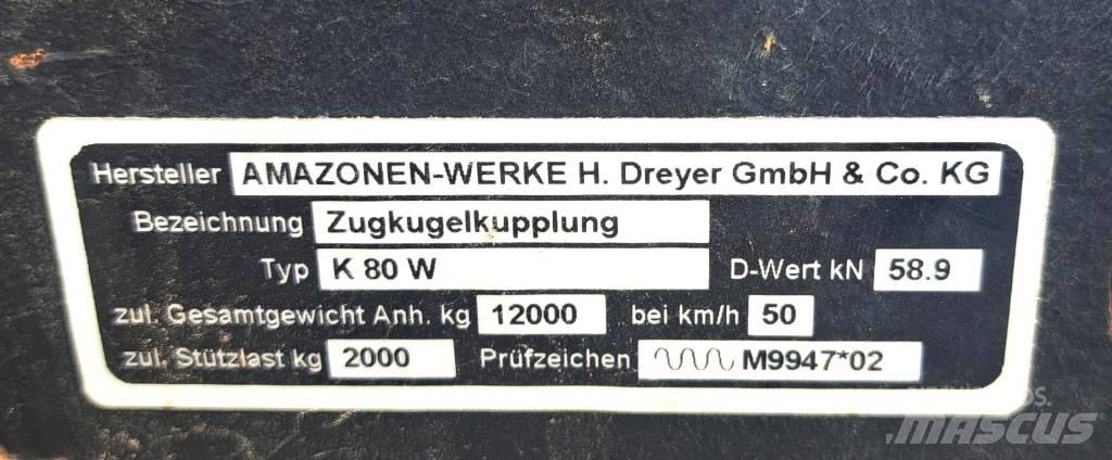 Amazone ZGB 8200 Rozrzutnik nawozów mineralnych