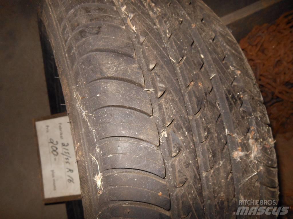  Däck 215/55R16 Inne akcesoria do ciągników