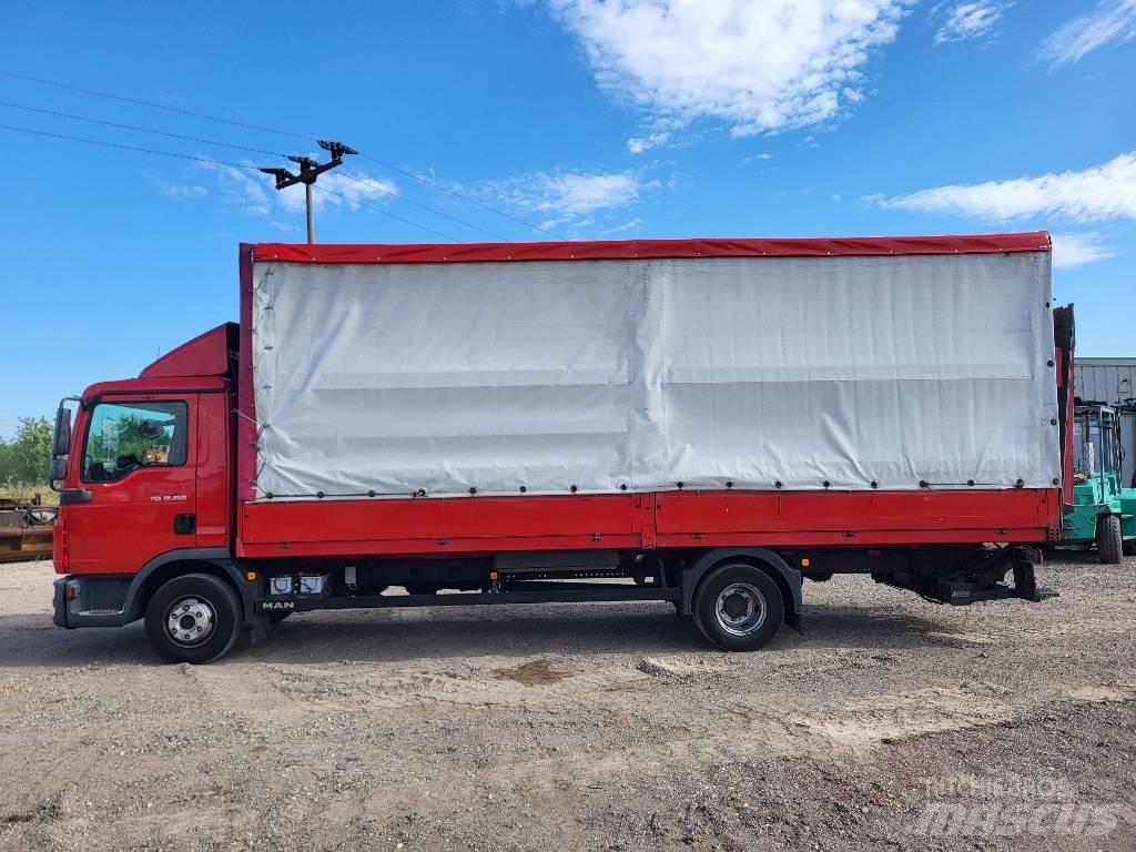 MAN 12.250 TGL Ciężarówki firanki