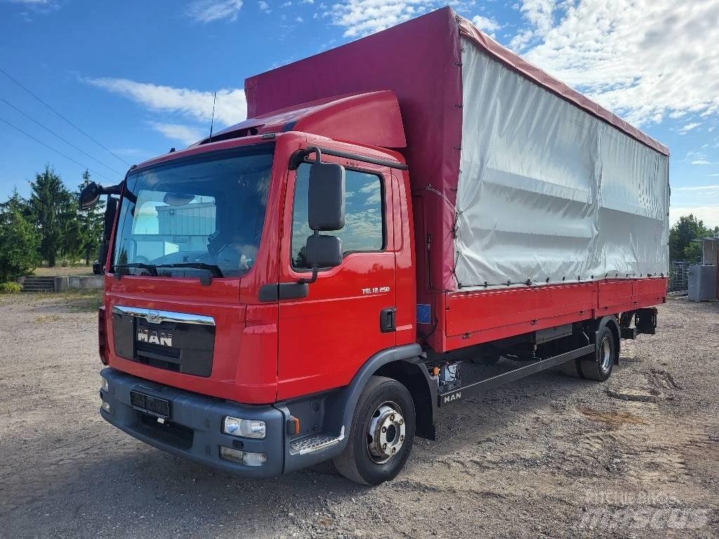 MAN 12.250 TGL Ciężarówki firanki