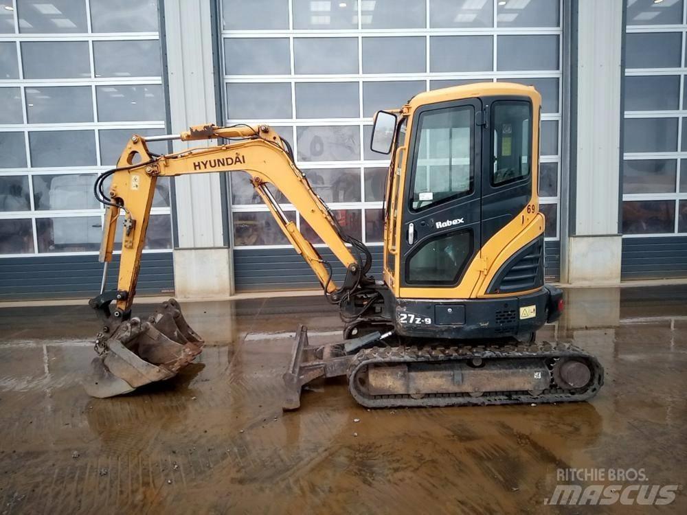 Hyundai Robex 27Z-9 Minikoparki