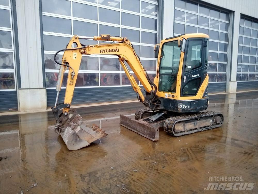 Hyundai Robex 27Z-9 Minikoparki