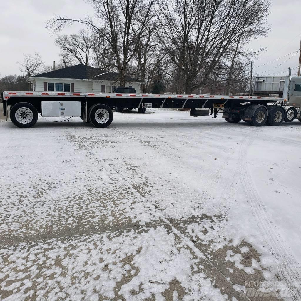 Transcraft flatbed Platformy / Przyczepy z otwieranymi burtami