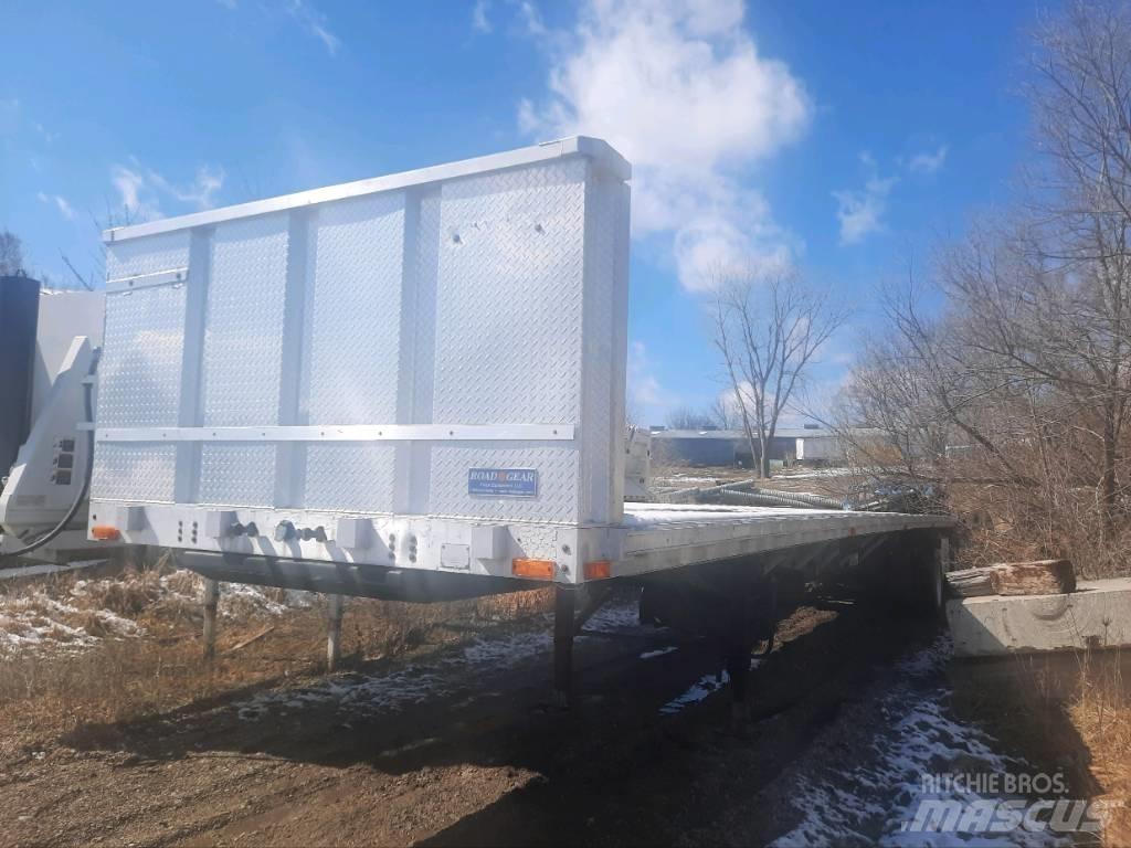 Transcraft flatbed Platformy / Przyczepy z otwieranymi burtami