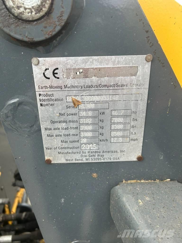 Mustang AL 506 Cab Ładowarki wielofunkcyjne