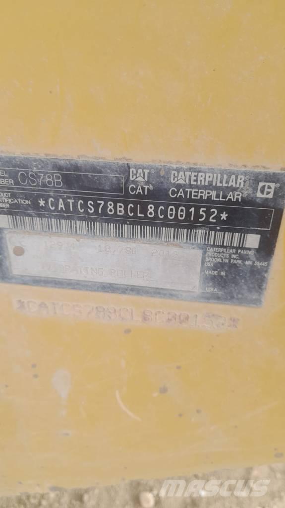 CAT CS 78 B Walce jednobębnowe