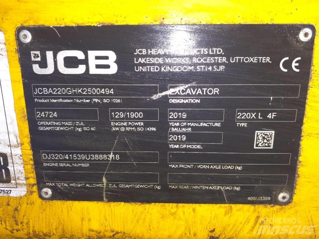 JCB 220X LC Koparki gąsienicowe