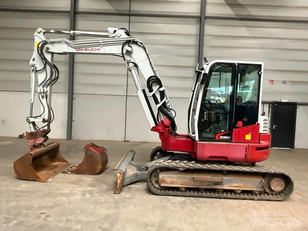 Takeuchi TB 280 FR Midikoparki  7t - 12t