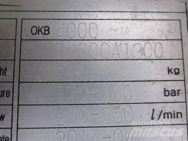  OK TECH OKB 4000 Młoty hydrauliczne