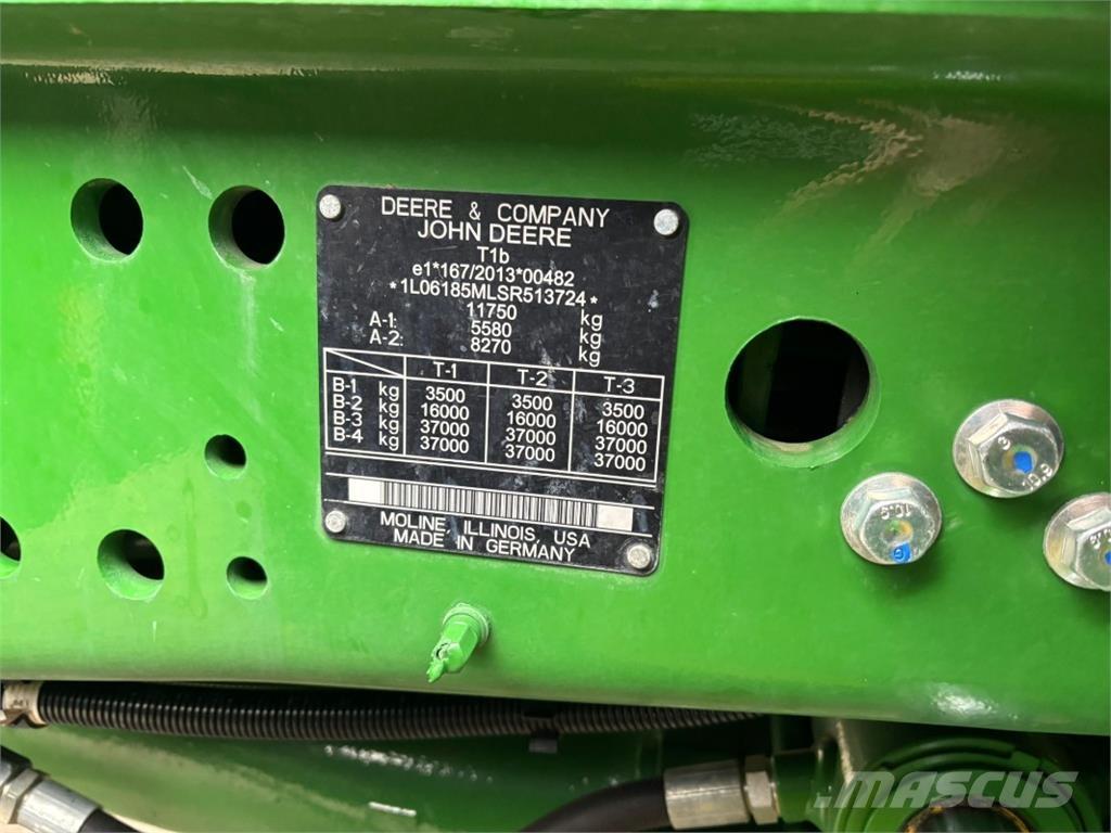 John Deere 6M185 Ciągniki rolnicze
