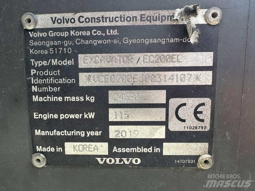 Volvo EC 200 EL Koparki gąsienicowe