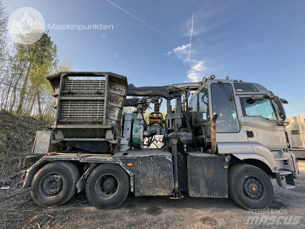 MAN TGS 28.480 Pojazdy do transportu zrębki