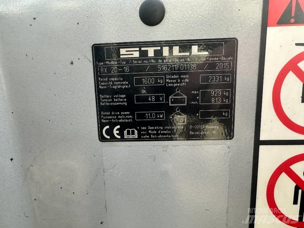 Still RX20-15 Wózki elektryczne