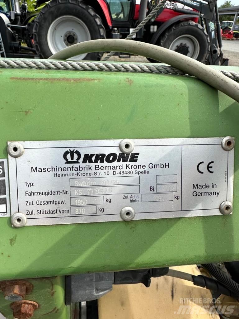 Krone Swadro Zgrabiarki i przetrząsacze