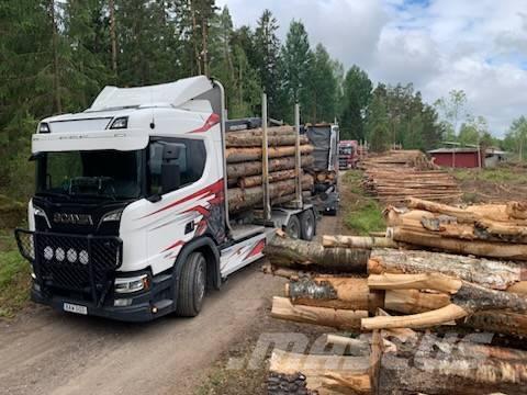 Scania R580B6X4NB Samochody do przewozu drewna