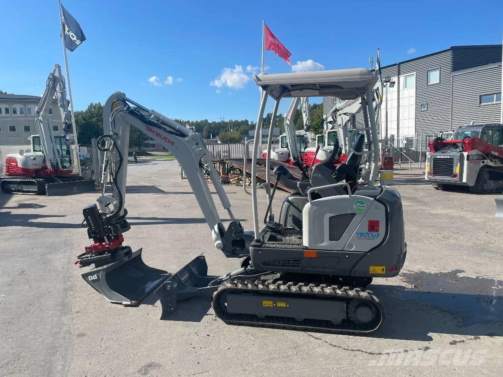 Takeuchi TB 20 E Minikoparki