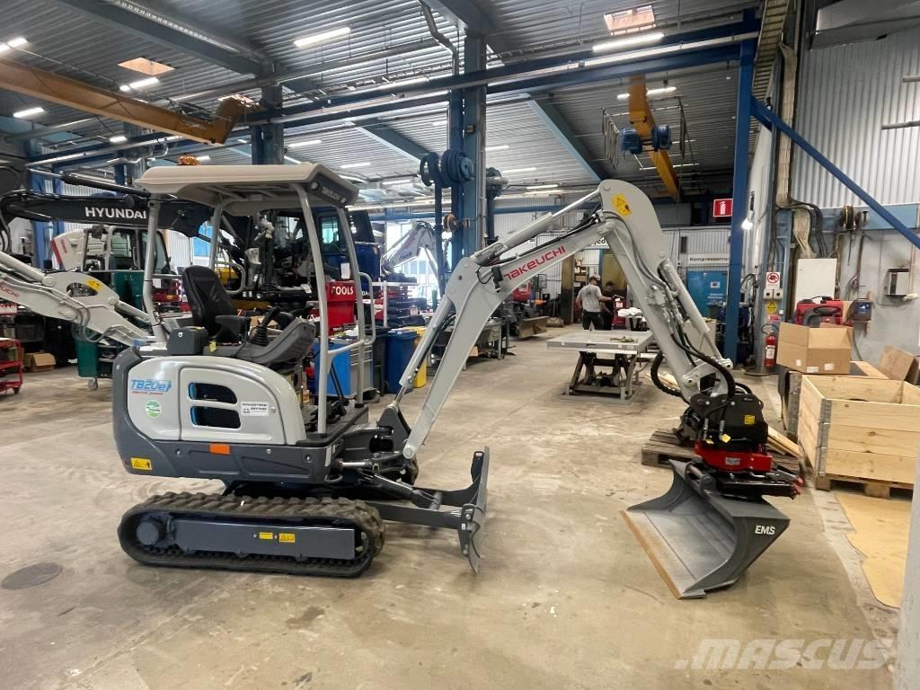 Takeuchi TB 20 E Minikoparki