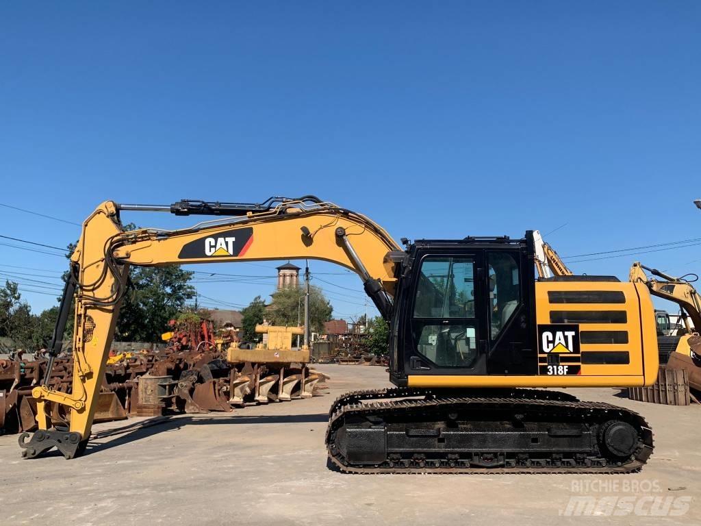 CAT 318F Koparki gąsienicowe