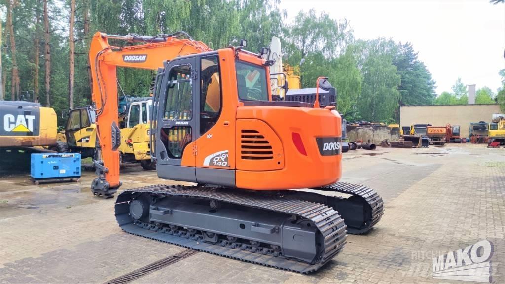 Doosan DX 140 LCR Koparki gąsienicowe