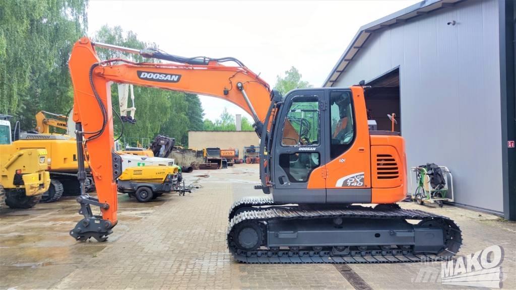 Doosan DX 140 LCR Koparki gąsienicowe