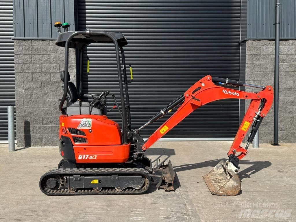 Kubota U 17-3a Minikoparki