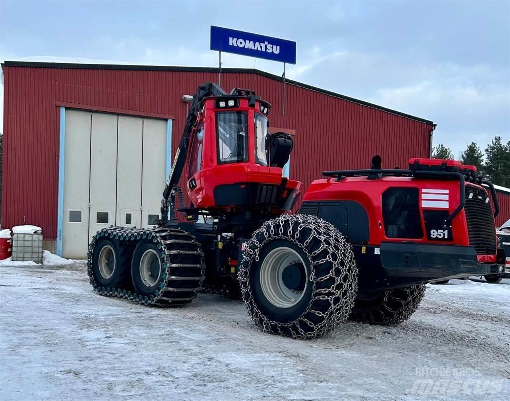 Komatsu 951 Harwestery