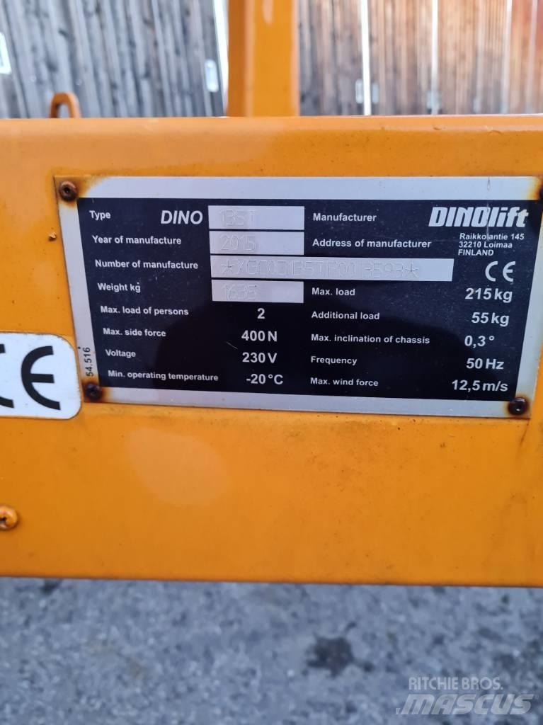 Dinolift 135T Podnośniki na przyczepach