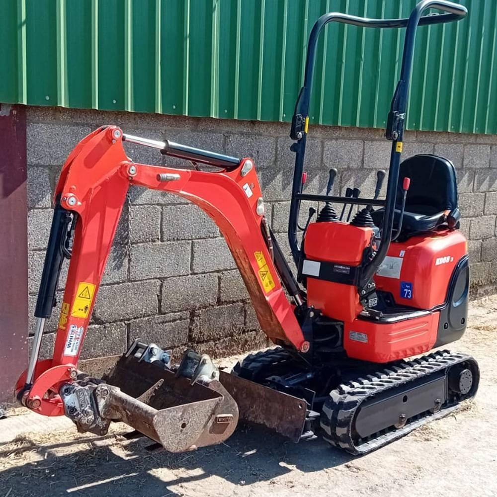 Kubota K 008-3 Minikoparki
