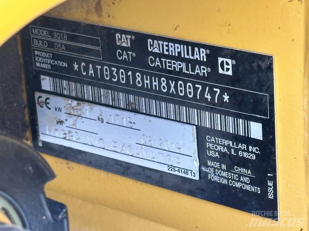 CAT 301.8 Minikoparki