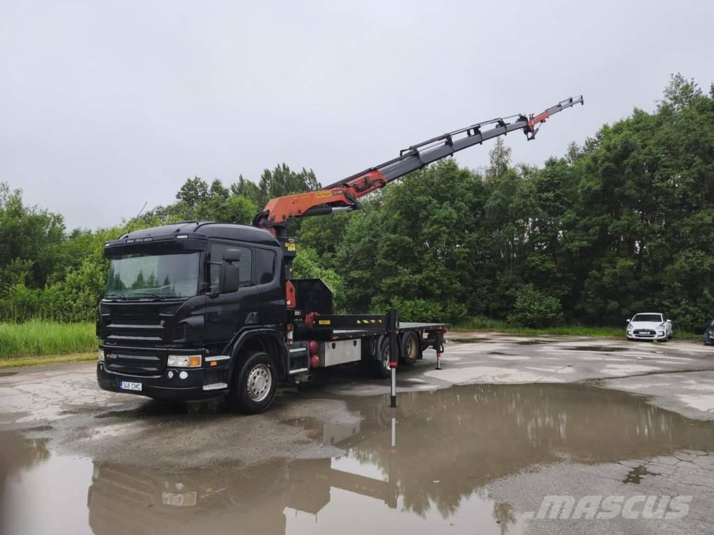 Scania P 420 Żurawie samochodowe