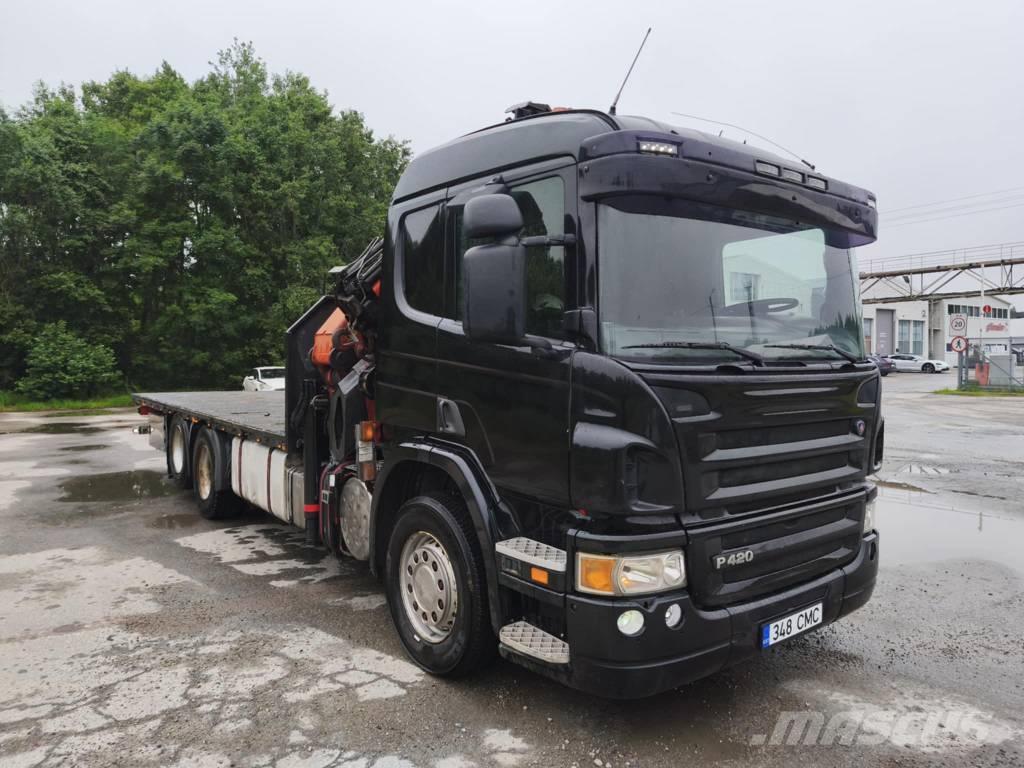 Scania P 420 Żurawie samochodowe