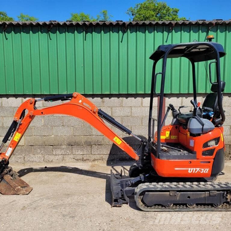 Kubota U17-3a Minikoparki