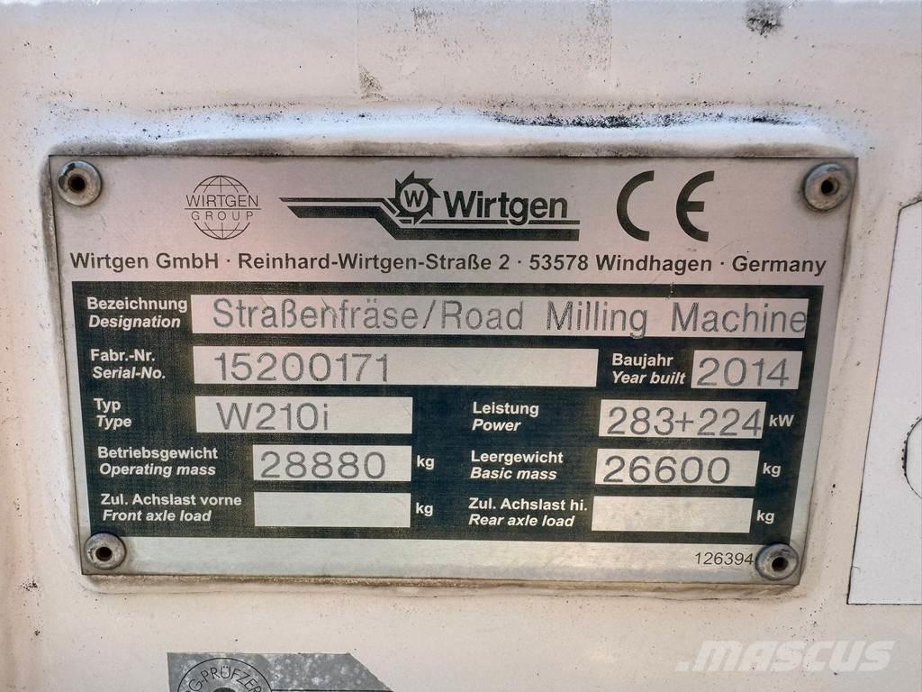 Wirtgen W210i Frezarki do asfaltu