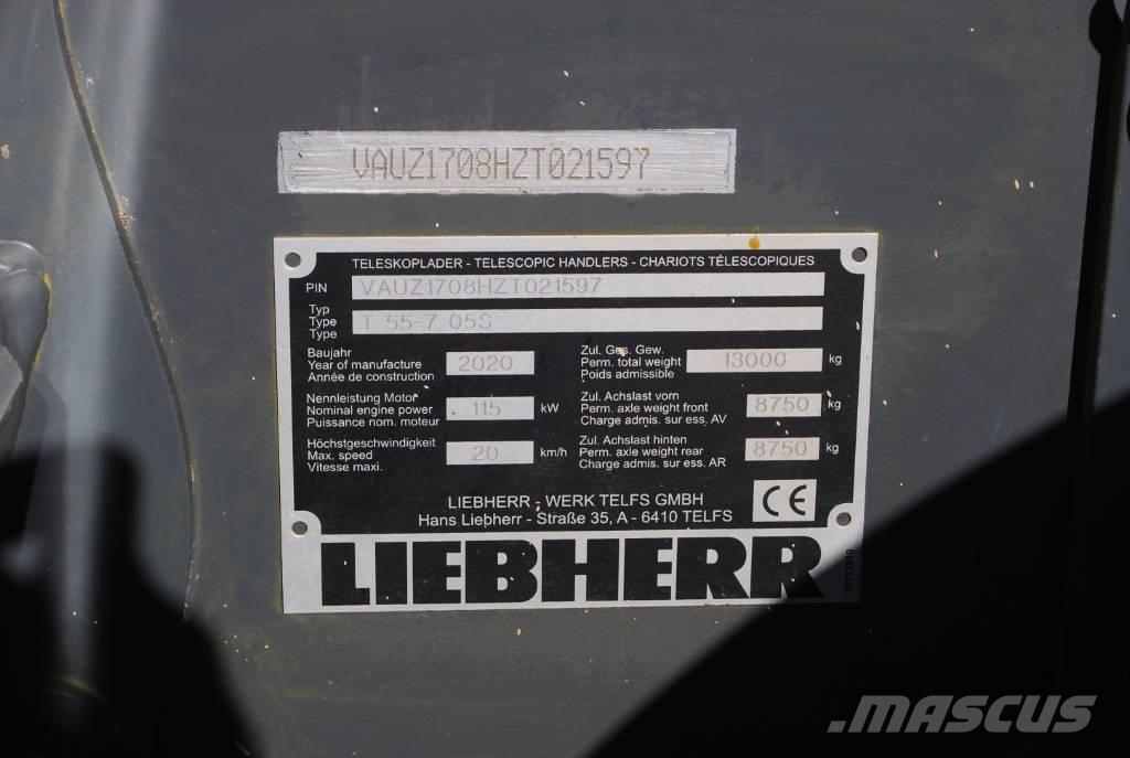 Liebherr T 55-7s Ładowarki teleskopowe