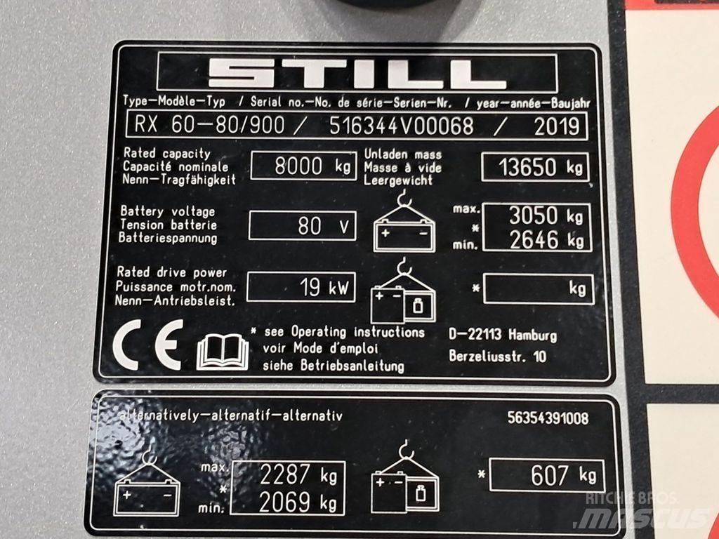 Still RX60-80/900 Wózki elektryczne